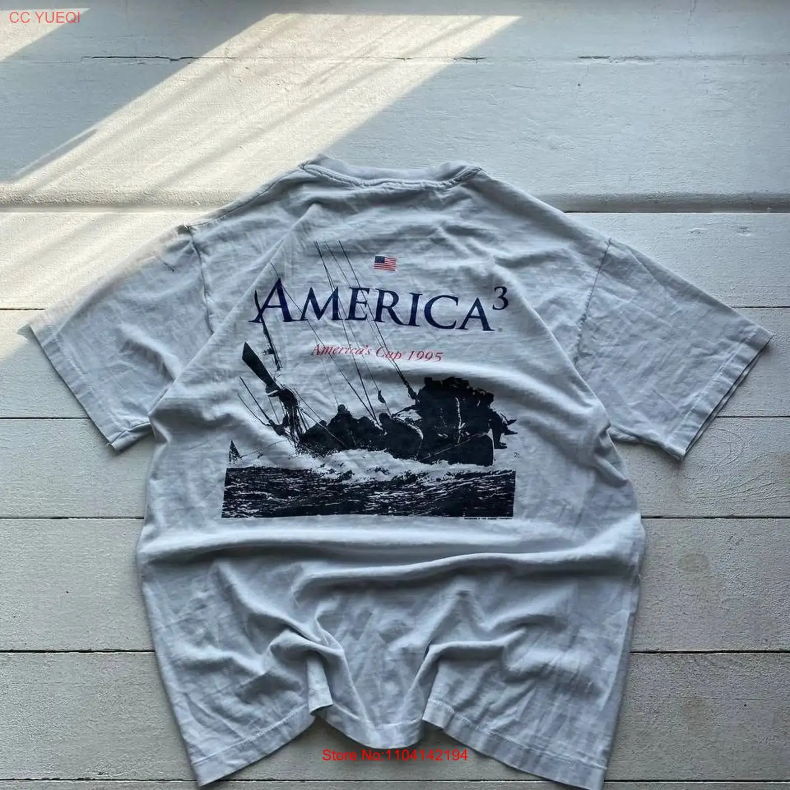 Vintage Fashion Archive - Винтажная футболка America's Cup A3 1995