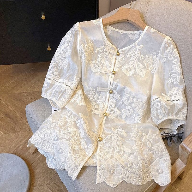 Vintage Fashion In Chinese - Новая женская блузка в китайском стиле