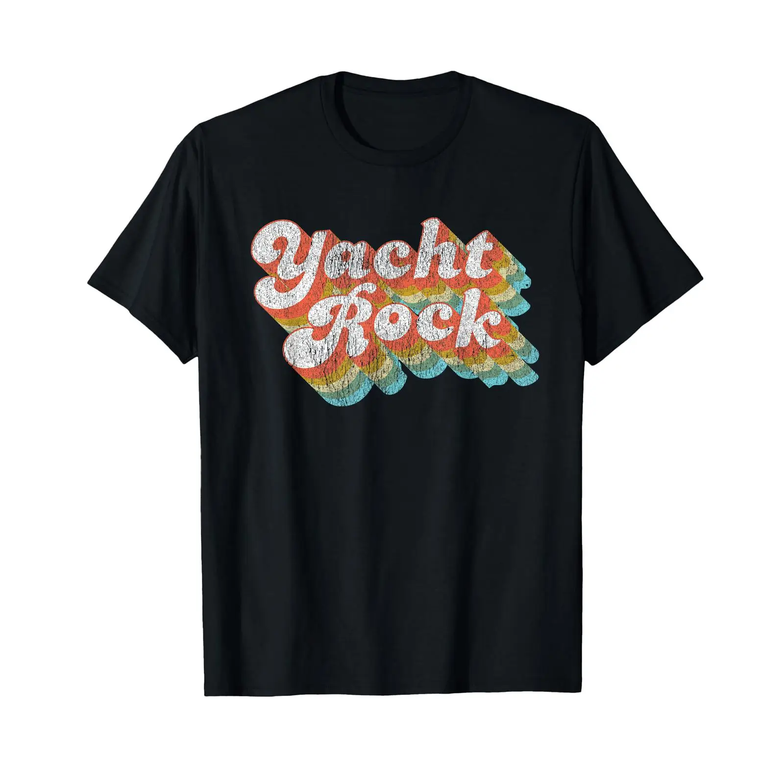 Vintage Yacht Fashion - Винтажная футболка с эффектом потертости для