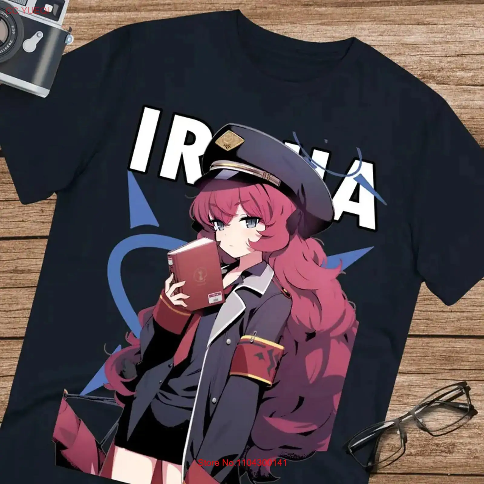 Vintage Fashion Archive - Футболка Anime Iroha Blue Archive, размер