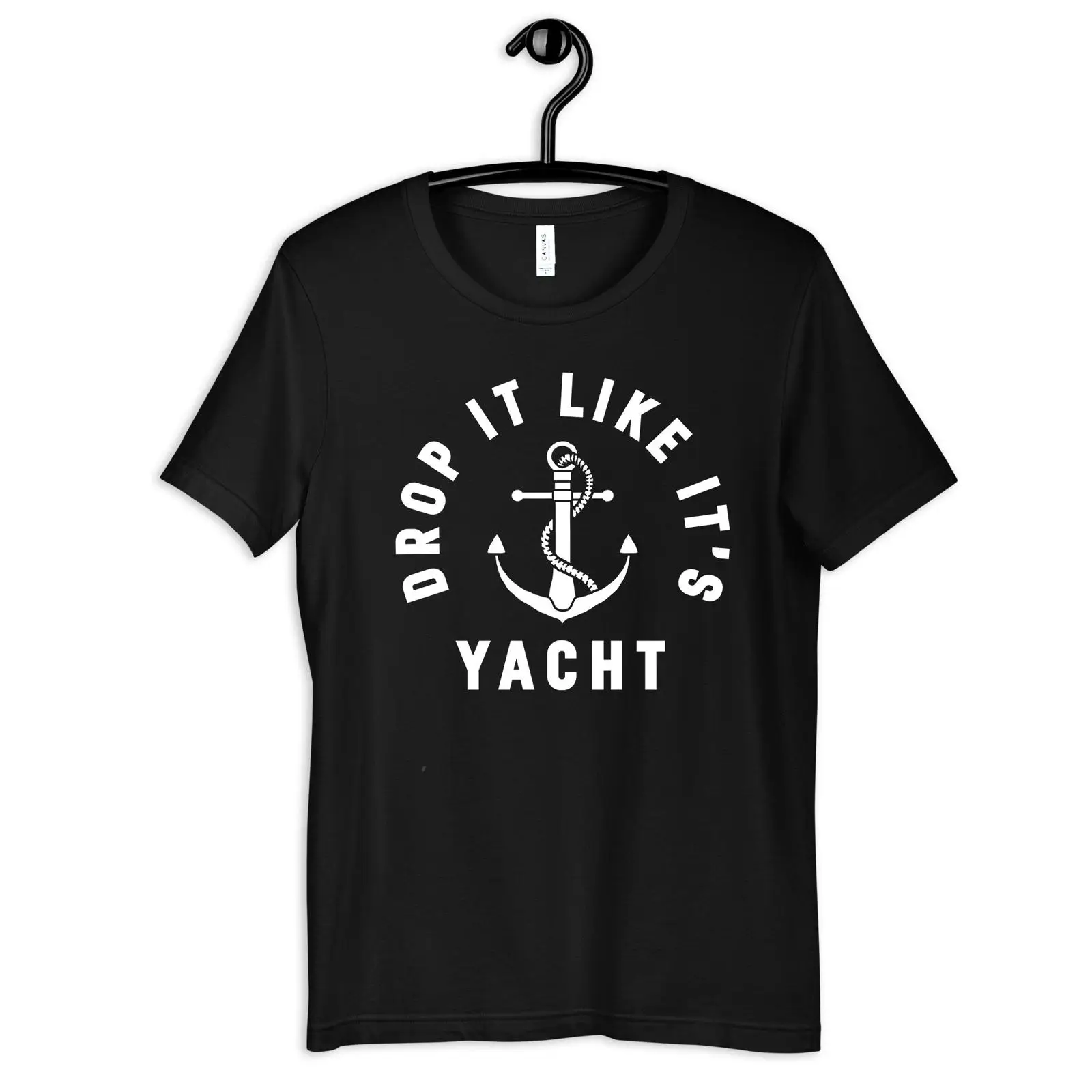 Vintage Yacht Fashion - Забавная футболка с изображением яхты для