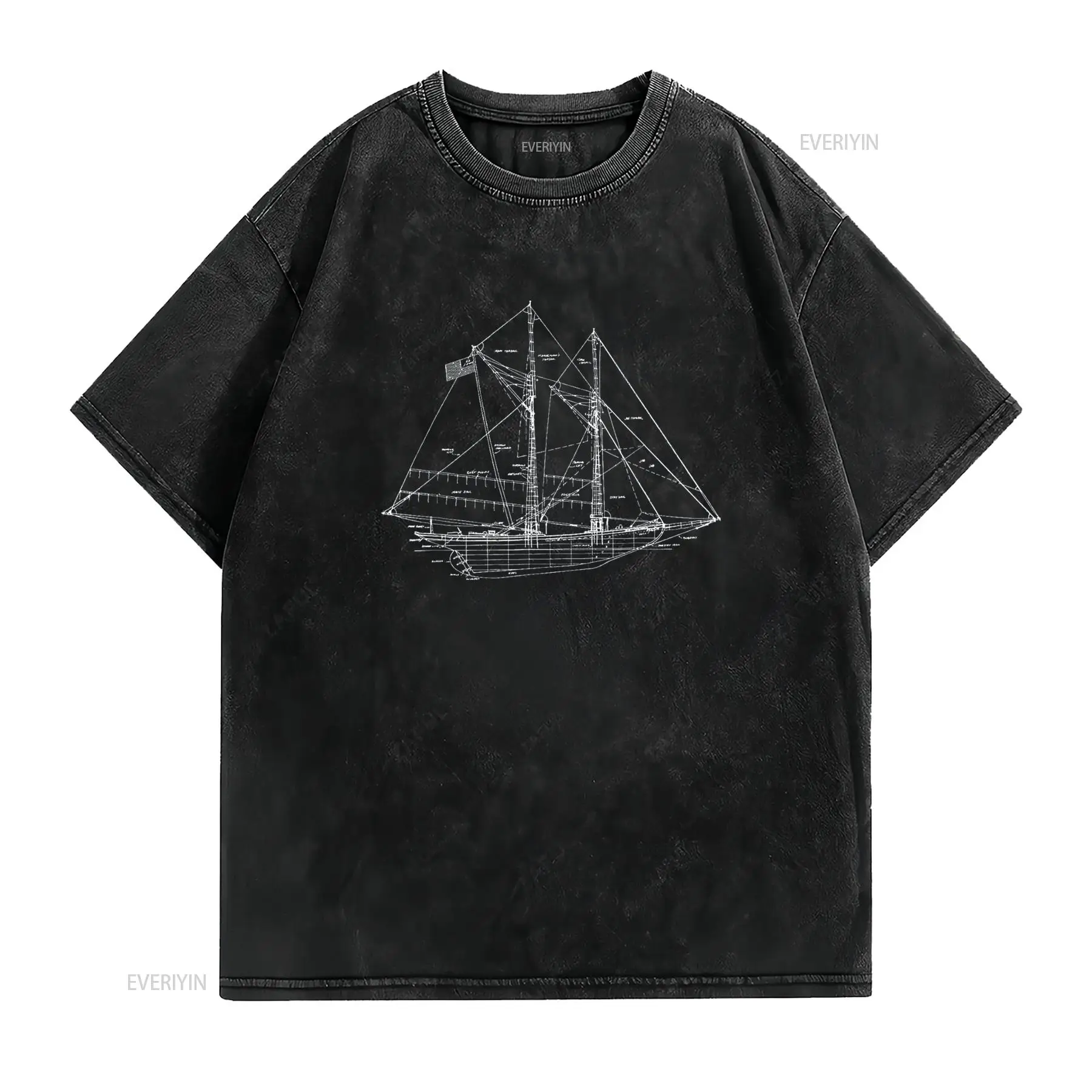Винтажная футболка с надписью  – обзор и цена Vintage Yacht Fashion