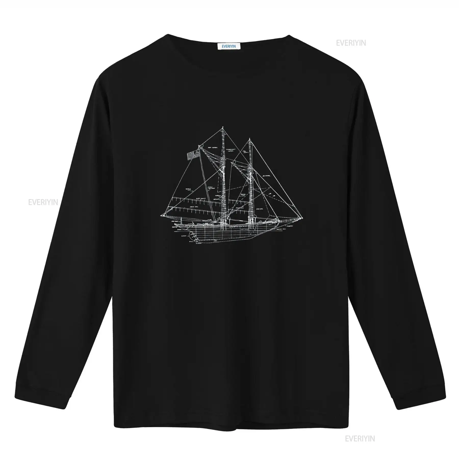 Винтажная футболка с надписью  – обзор и цена Vintage Yacht Fashion