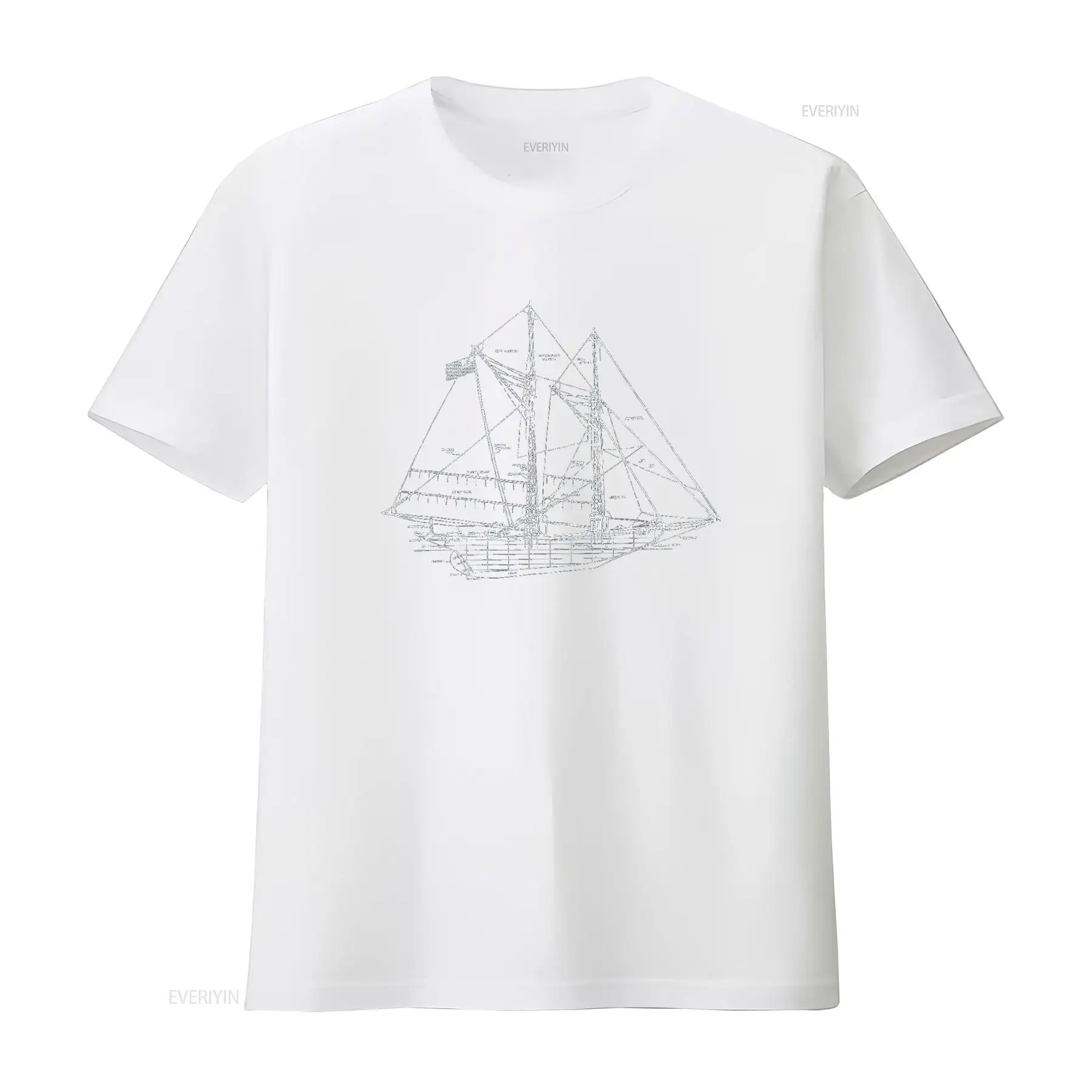 Винтажная футболка с надписью  – обзор и цена Vintage Yacht Fashion