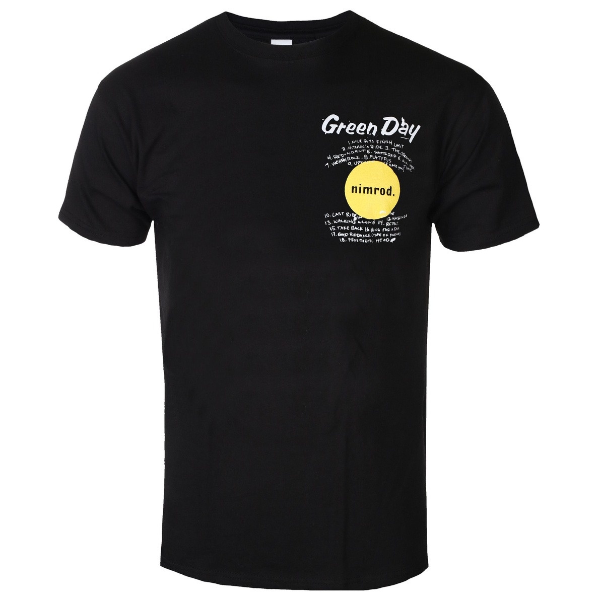 Футболка Green Day с эффектом  – обзор и цена Band Tee Faded 90S