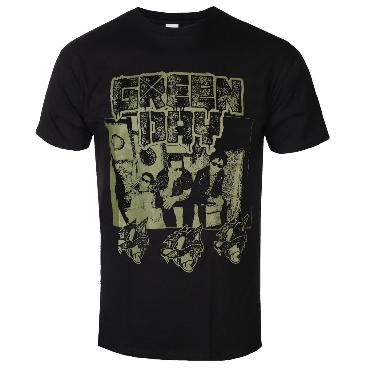 Футболка Green Day с эффектом  – обзор и цена Band Tee Faded 90S