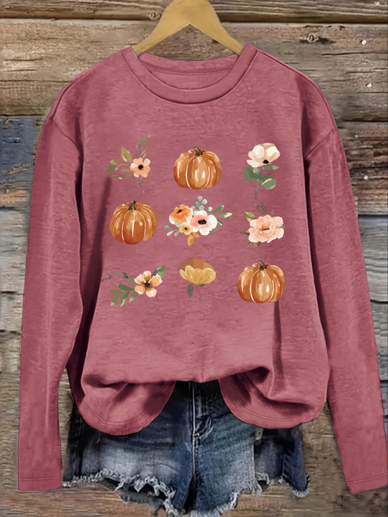 Женская повседневная футболка  – обзор и цена Printed Floral Shirt