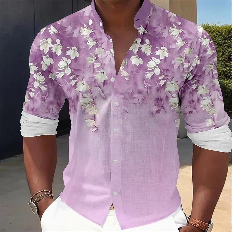 Мужская рубашка с цветочным пр – обзор и цена Printed Floral Shirt