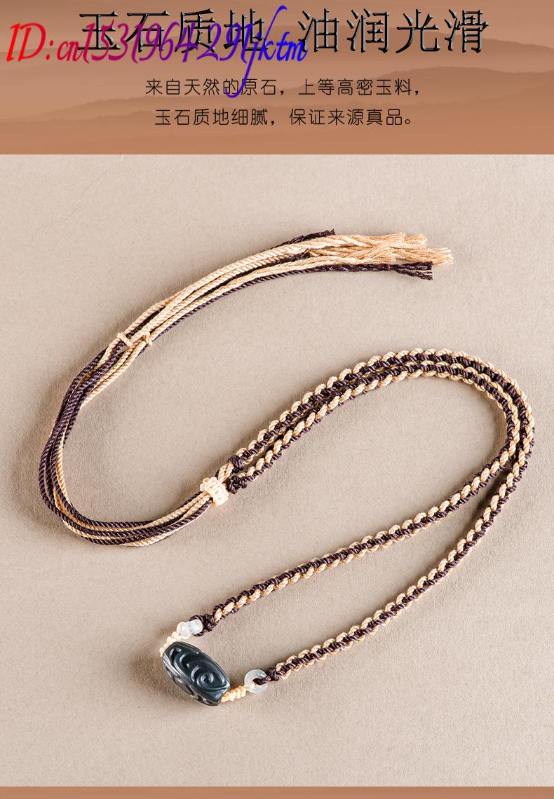 Подвеска-бусина из нефрита Хэт – обзор и цена Vintage Fashion Necklace