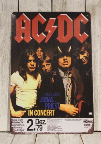 Металлическая табличка AC/DC в – обзор и цена Vintage Fashion Posters