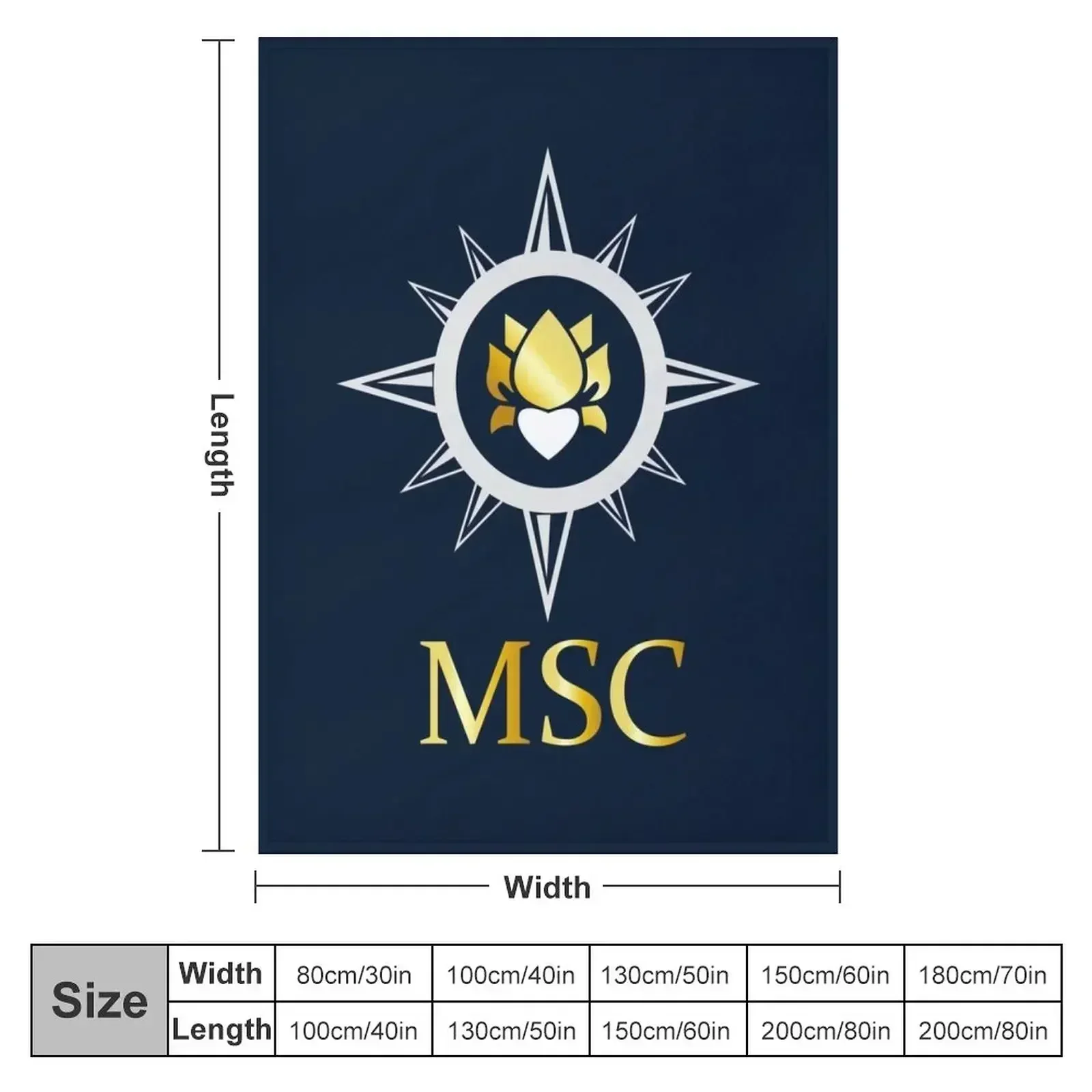Плед MSC Yacht Club, винтажный – обзор и цена Vintage Yacht Fashion