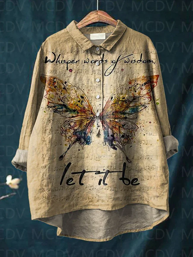 Винтажная Повседневная льняная – обзор и цена Printed Floral Shirt