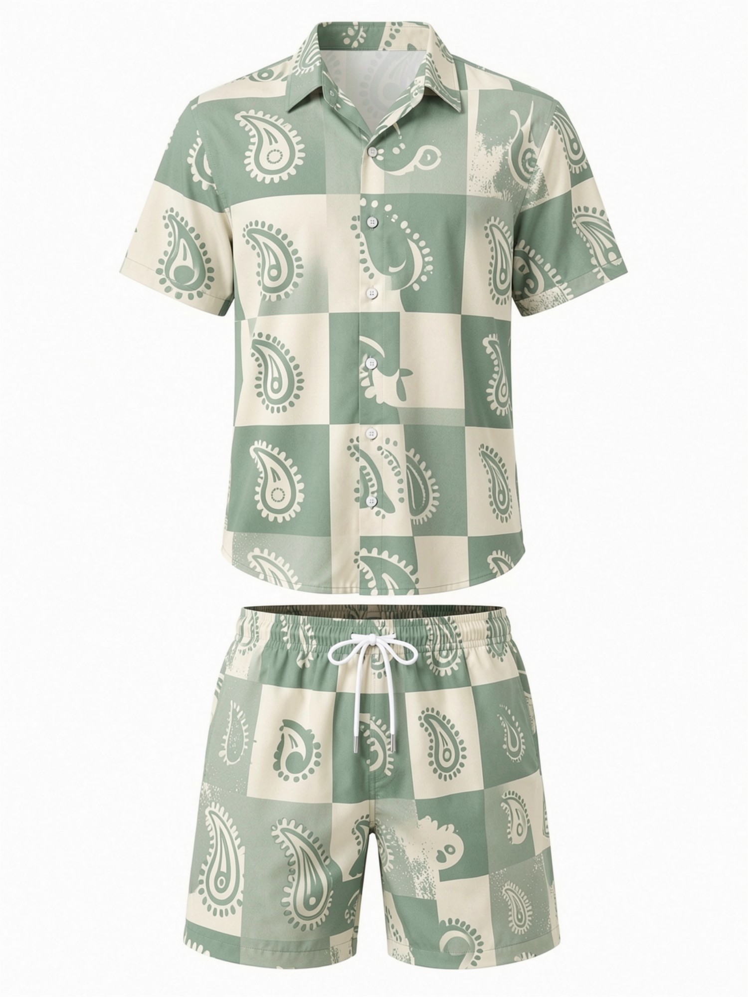 Мужской комплект: рубашка с ко – обзор и цена Printed Floral Shirt