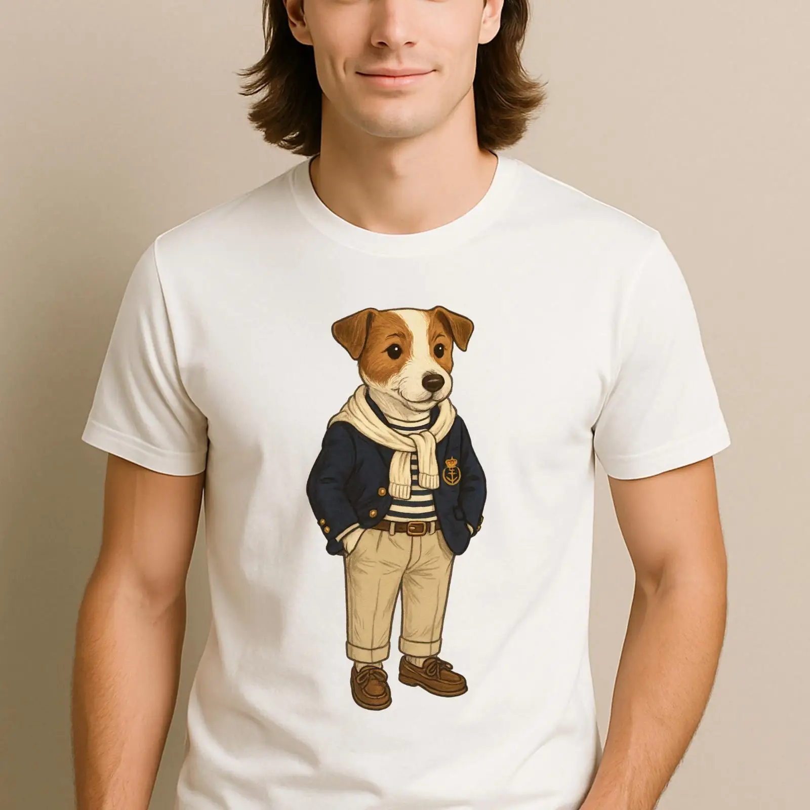 Футболка Preppy Jack Russell T – обзор и цена Vintage Yacht Fashion