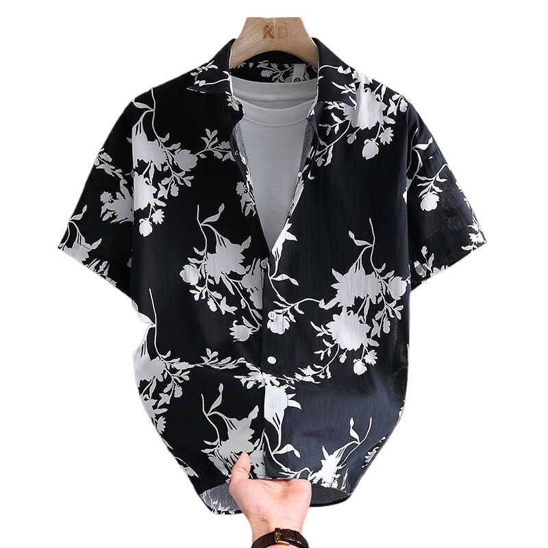 Хит продаж: летняя гавайская р – обзор и цена Printed Floral Shirt