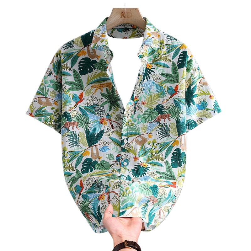 Хит продаж: летняя гавайская р – обзор и цена Printed Floral Shirt